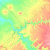 Binjin Muza topographic map, elevation, terrain