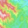 Brahic topographic map, elevation, terrain