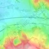 Flax Bourton topographic map, elevation, terrain