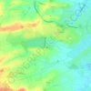 Durleigh topographic map, elevation, terrain