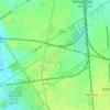 Turdera topographic map, elevation, terrain