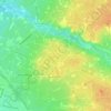Pomerol topographic map, elevation, terrain