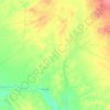 Bourem Cercle topographic map, elevation, terrain
