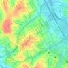 Vila Alpina topographic map, elevation, terrain