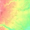 Clay County topographic map, elevation, terrain