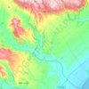 Ginosa topographic map, elevation, terrain