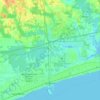 Gulfport topographic map, elevation, terrain