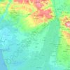 Delta State topographic map, elevation, terrain