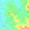 Goas topographic map, elevation, terrain