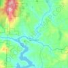 Wilmington topographic map, elevation, terrain