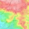 Butcombe topographic map, elevation, terrain