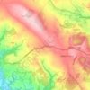 Cotton topographic map, elevation, terrain