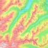 Neustift im Stubaital topographic map, elevation, terrain