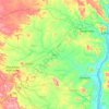 Adavi topographic map, elevation, terrain