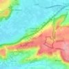 Clapton-in-Gordano topographic map, elevation, terrain