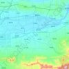 偃师区 topographic map, elevation, terrain