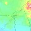 Wyreema topographic map, elevation, terrain