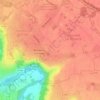 Périgny topographic map, elevation, terrain