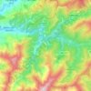 Vide e Cabeça topographic map, elevation, terrain