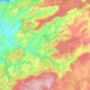 Ulus topographic map, elevation, terrain