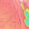 Boulder topographic map, elevation, terrain