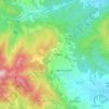 Bione topographic map, elevation, terrain