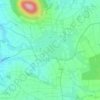 Istha topographic map, elevation, terrain