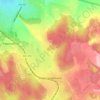 Новосемейкино topographic map, elevation, terrain