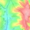 Frome St. Quintin topographic map, elevation, terrain