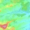 Mengen topographic map, elevation, terrain