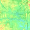 Town of Bradley topographic map, elevation, terrain