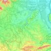 Sundgau topographic map, elevation, terrain