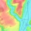 Valmondois topographic map, elevation, terrain