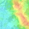 Wahagnies topographic map, elevation, terrain
