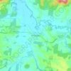 Woori Yallock topographic map, elevation, terrain