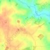 Cransford topographic map, elevation, terrain