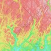 Zec Batiscan-Neilson topographic map, elevation, terrain
