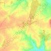 Maignelay-Montigny topographic map, elevation, terrain