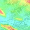 Jarnac topographic map, elevation, terrain