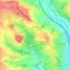 Shipley topographic map, elevation, terrain