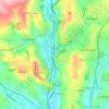 Belper CP topographic map, elevation, terrain