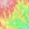 West Dart River topographic map, elevation, terrain