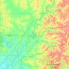 Greene County topographic map, elevation, terrain