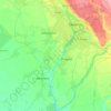 Owerri West topographic map, elevation, terrain