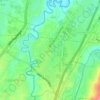 Sentul topographic map, elevation, terrain
