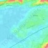 Nailsea topographic map, elevation, terrain
