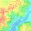 Melton topographic map, elevation, terrain