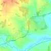 Little Glemham topographic map, elevation, terrain