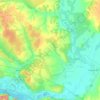 сельское поселение Светлое Поле topographic map, elevation, terrain