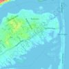 Rumson topographic map, elevation, terrain